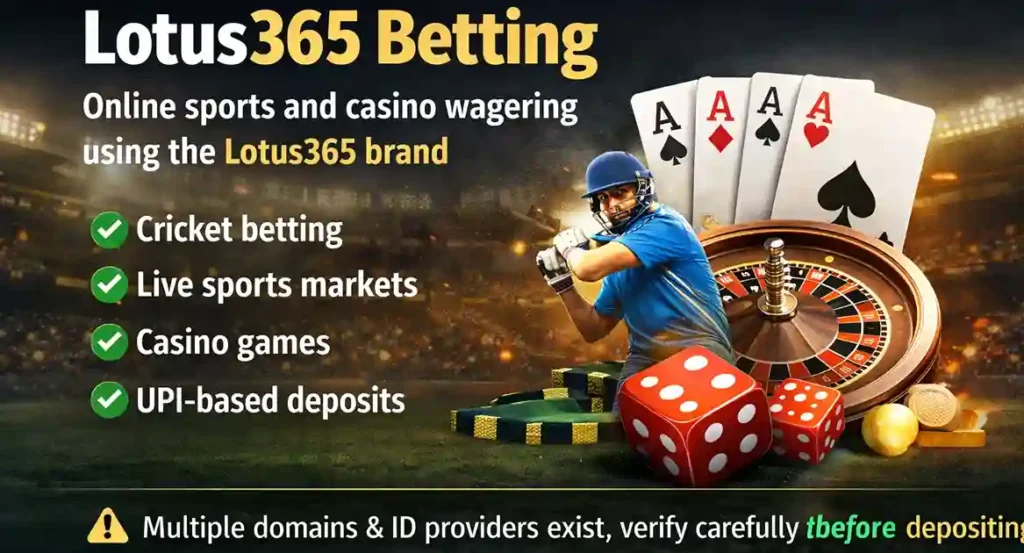 What Is Lotus365 Betting?