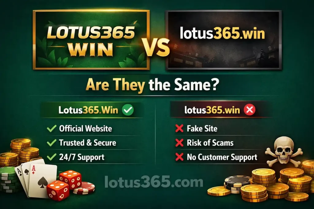 Lotus365 Win vs llotuss365.com – Are They the Same?